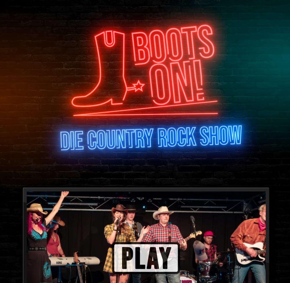 Boots on! Website